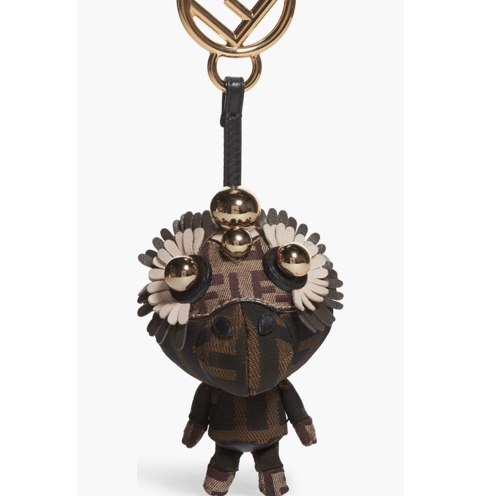 🖤SOLD🖤 Fendi Space Monkey Bag Charm CAMEL/ BROWN NWT in box